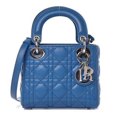 mini lady dior blue|mini Lady Dior for sale.